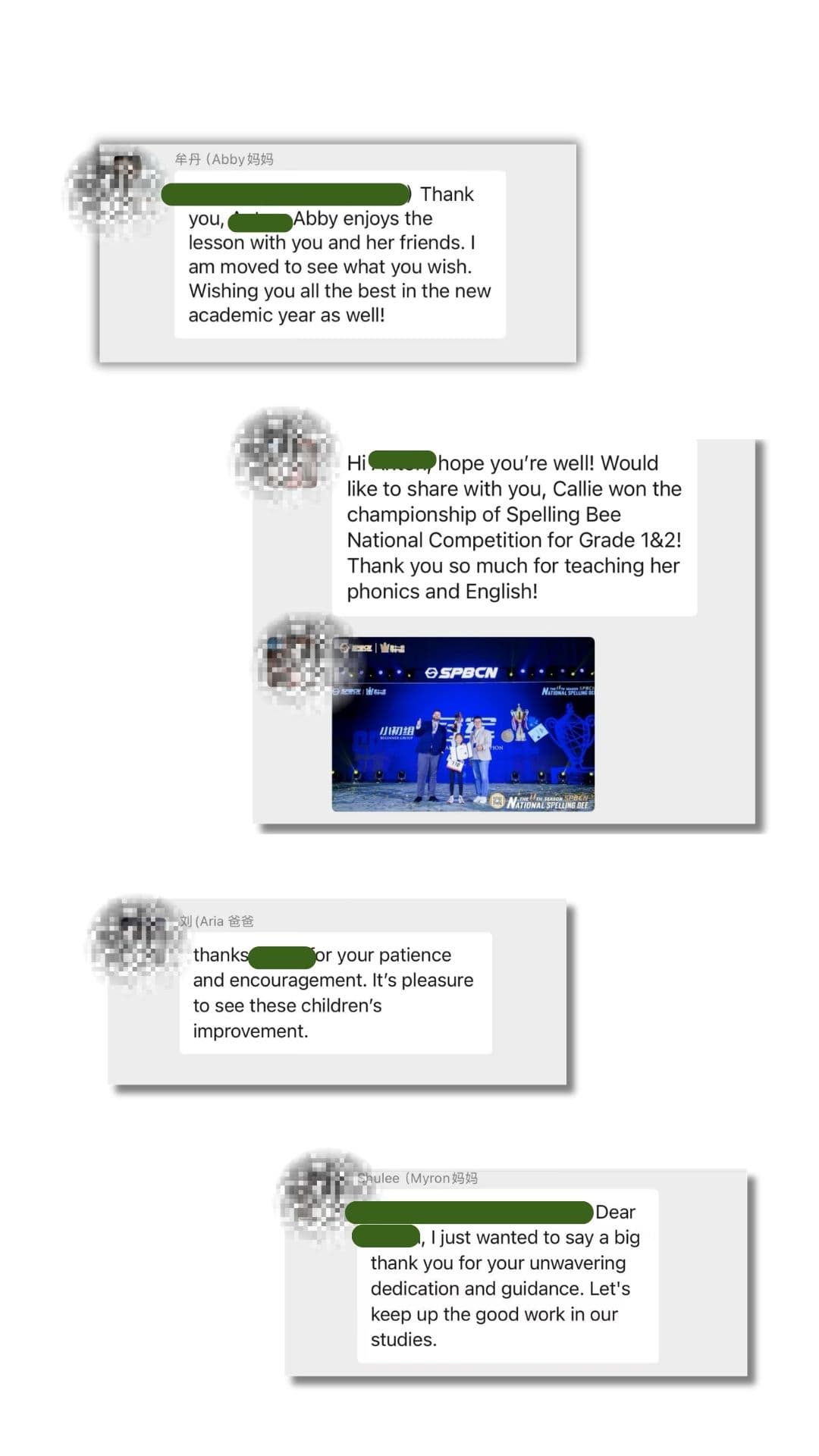 Parent Feedback